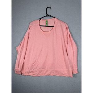 Honeydew Pullover Sweater Womens Small Pink Lightweight Long Sleeve Lounge Top